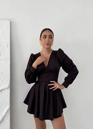 Стильна жіноча сукня-комбінезон