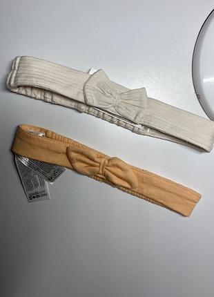 Набір повʼязок для дівчинки 9-12м