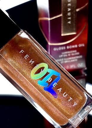 Масло, олійка для губ fenty beauty gloss bomb oil frosted bunz 9 ml
