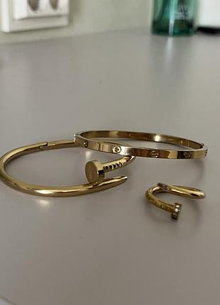 Браслет cartier гвоздь, «love”