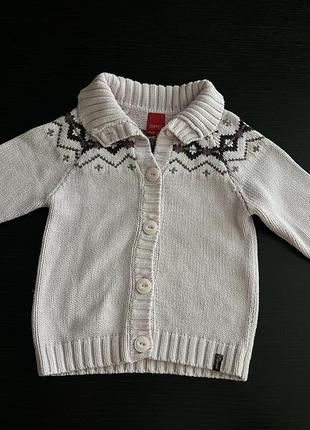 Кофта джемпер esprit з орнаментом 104-110 зріст