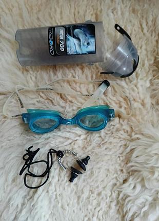 Маска, очки, комплект для плавания speedo/tribord