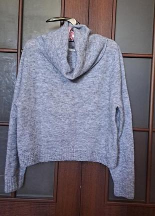 Сірий светр h&m