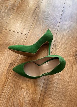 Туфлі жіночі шкіра/замша