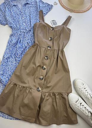 Новий котоновий сарафан на ґудзиках