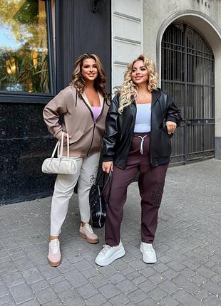 Бмбер з капюшоном 
46-48, 50-52, 54-56, 58-60