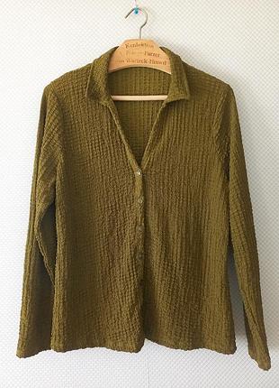 Оливкова сорочка