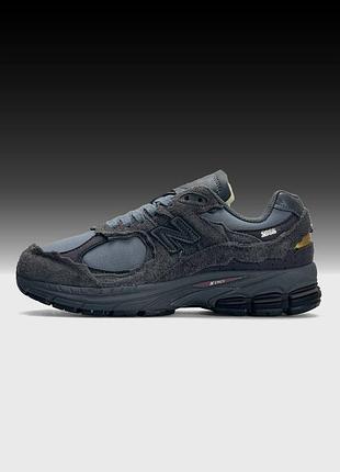 New balance 2002r ml dark grey. артикул owl-a3674 (b3680)