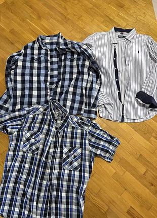 Сорочка чоловіча брен поло, колінс  розмір до 100 кг ваги 2хл 3хл