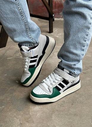 🌺женские кроссовки adidas forum green/комфорт и стиль каждый день!