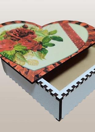 Бокс для подарунку серце (gbx-10016)