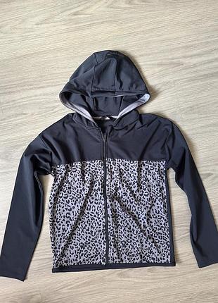Спортивная кофта на молнии девочке 10-11 лет,можно раньше