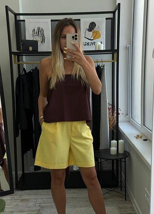 Стильна жіноча повсякденна зручна блуза блузка шоколад коричнева