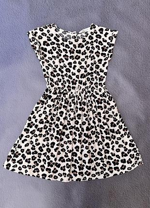 Сукня плаття сарафан лео тигрова h&m