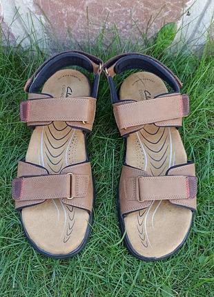Сандали clarks creek tan 46р