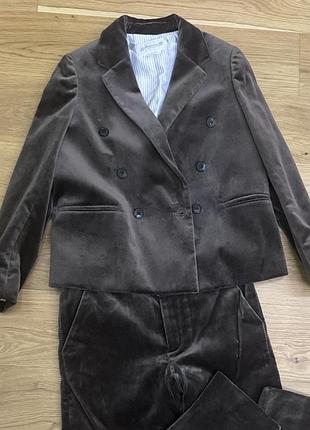 Велюровий жакет для хлопчика