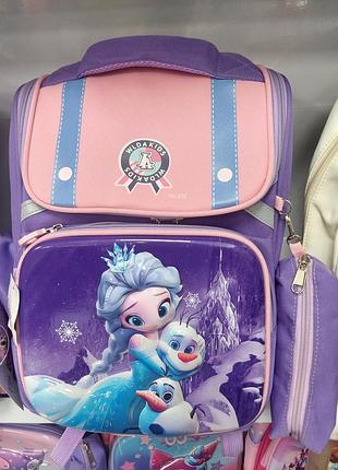 Школьный рюкзак для девочки "frozen" с ельзой.
