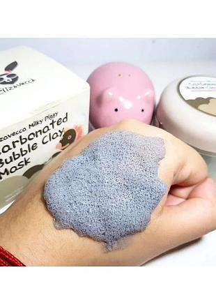 Глиняно-бульбашкова маска для обличчя
elizavecca carbonated bubble clay mask  +🎁