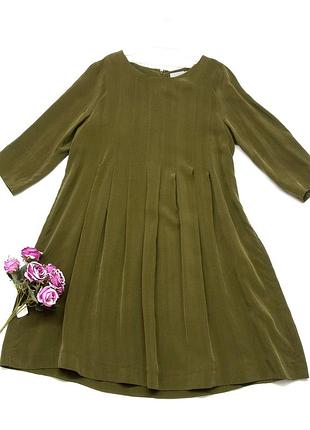 Платье свободное миди cos, купро.