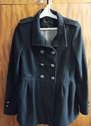 Пальто женское черное осеннее river island