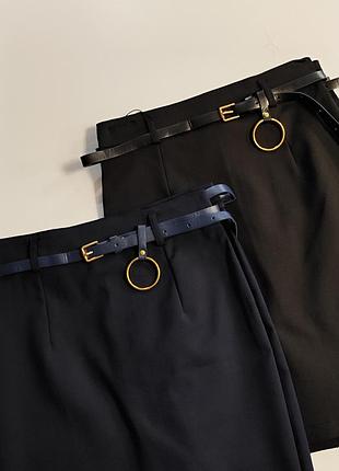 Новинка 💎 классические юбки выше колен два цвета