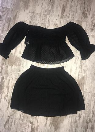 Юбка і блуза