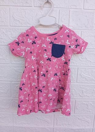 Сукня на дівчинку 0-3 місяці плаття на 56 см