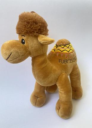 Мягкая плюшевая игрушка одногорбый верблюд дромадера мʼяка іграшка