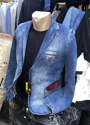 Піджак джинсовий
