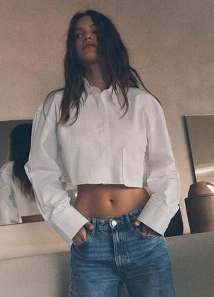Укорочена сорочка zara
