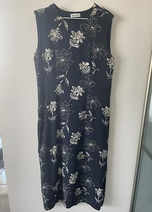100% шовк сукня з квітами