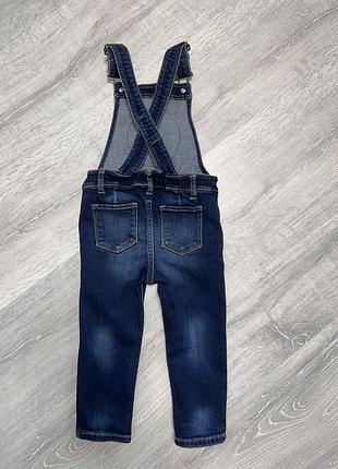 Джинсовый комбинезон gap, 2года 2