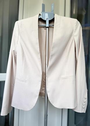 Піджак жіночий нюдовий monsoon , без застібки, смокінг