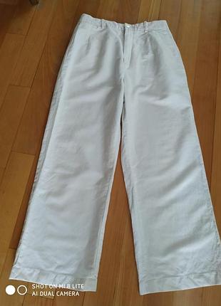 Брюки с добавлением льна uniqlo