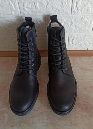 Ботинки ecco newcastle combat  оригінал 40р 41р