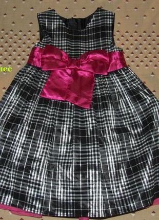 Красивое нарядное платье девочке 1 год 12 - 18 мес