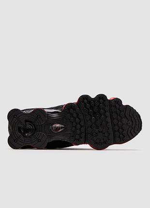 Nike shox tl black red 8