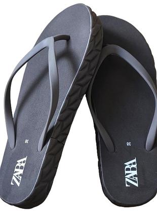 Zara нові шльопанці в'єтнамки