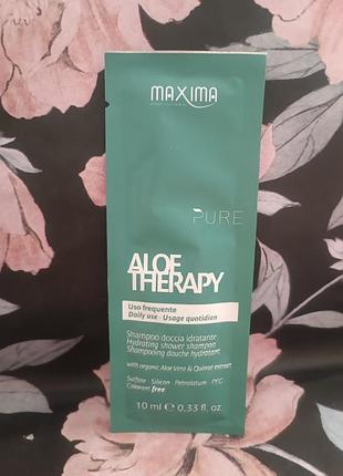 Maxima aloe therapy shampoo — увлажняющий шампунь для волос и тела