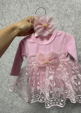 Сукня дитяча 0-3 місяців