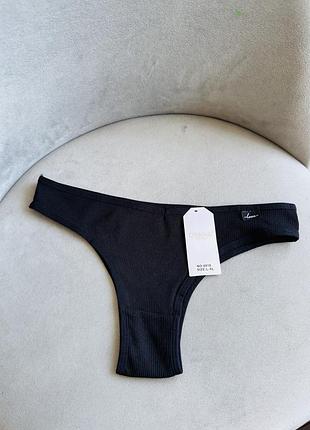 Бавовняні жіночі трусики бразиліани