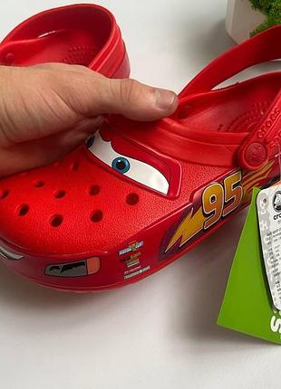 Тапули crocs x mcqueen ⚡️