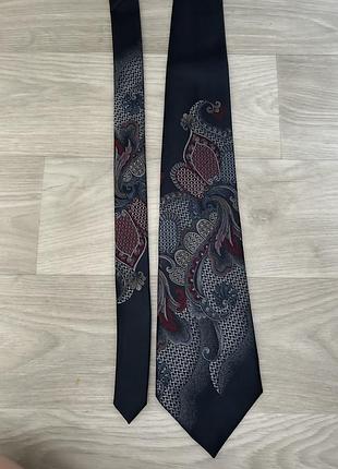 Галстук windridge с жарптицей темный винтаж