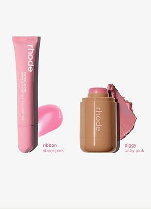 Набір the duos - набір з двух продуктів lip tint + pocket blush