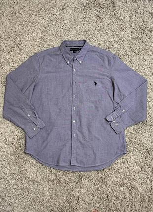 Котонова сорочка u.s. polo assn