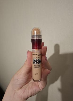 Консилер для шкіри обличчя maybelline new york instant eraser 07 світло-бежевий 6.8 мл