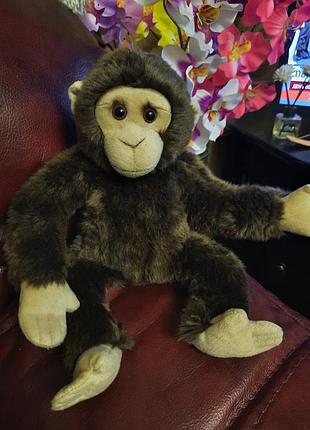 Мавпа шимпанзе іграшка wwf, anna club plush оригінал