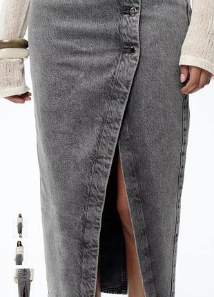 Юбка джинсовая zara