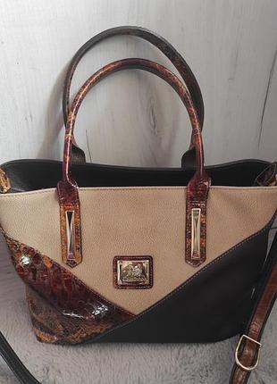 Cavalinho сумочка кожаная