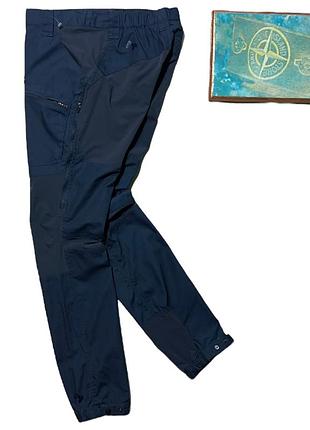Треккинговые гибридные карго брюки funktion 157 шведского бренда рs темно-синие эластичные